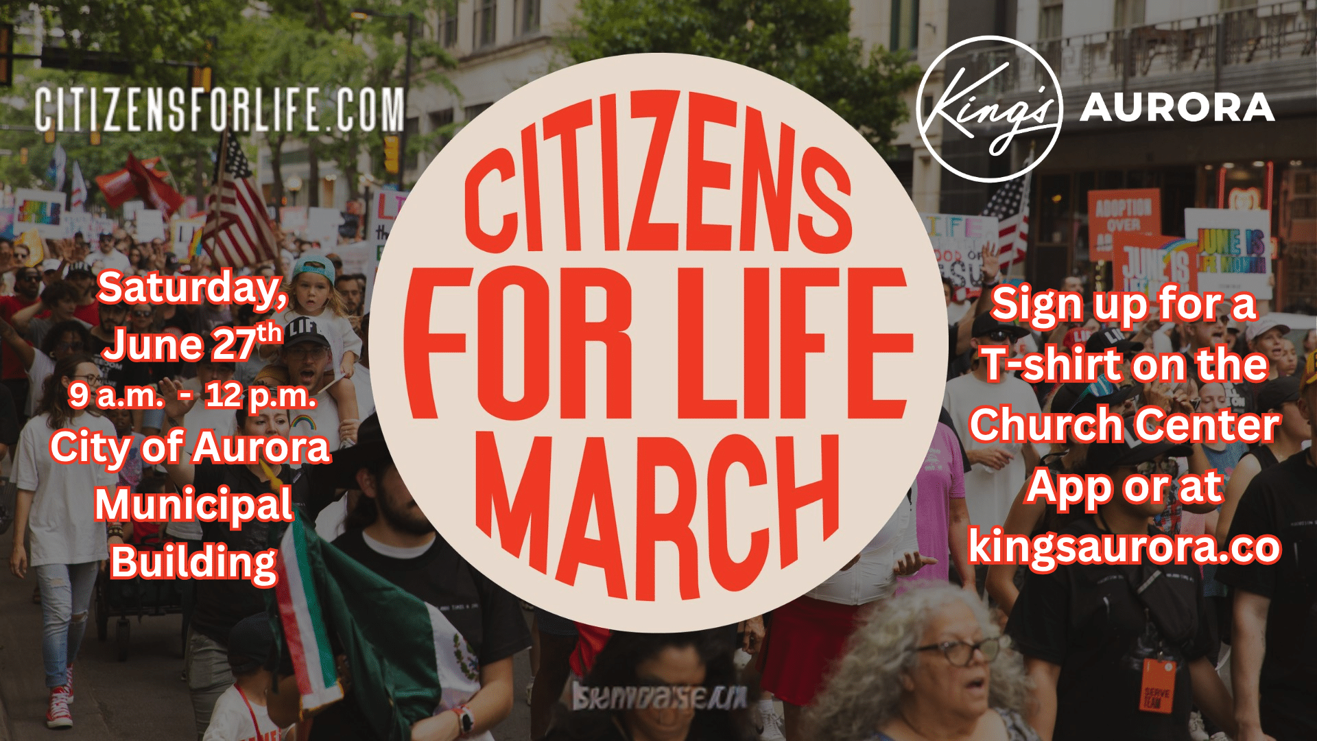 Citizens For Life March STD